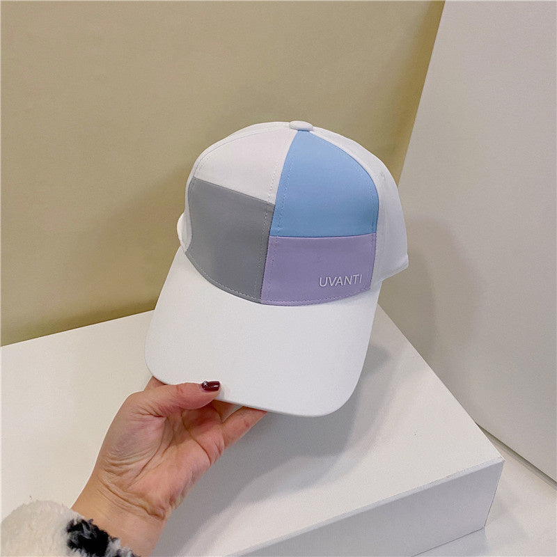 Stitching Colours Sunscreen Baseball Cap