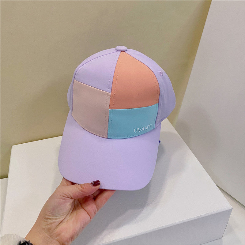 Stitching Colours Sunscreen Baseball Cap