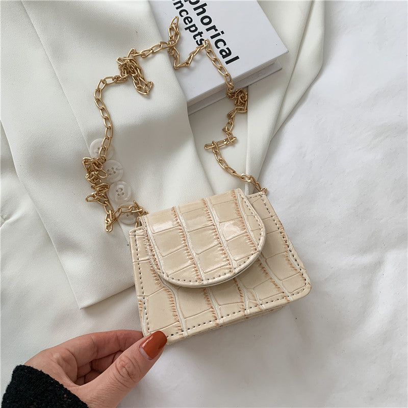 Super Cute Metal Chain Mini Shoulder Bags