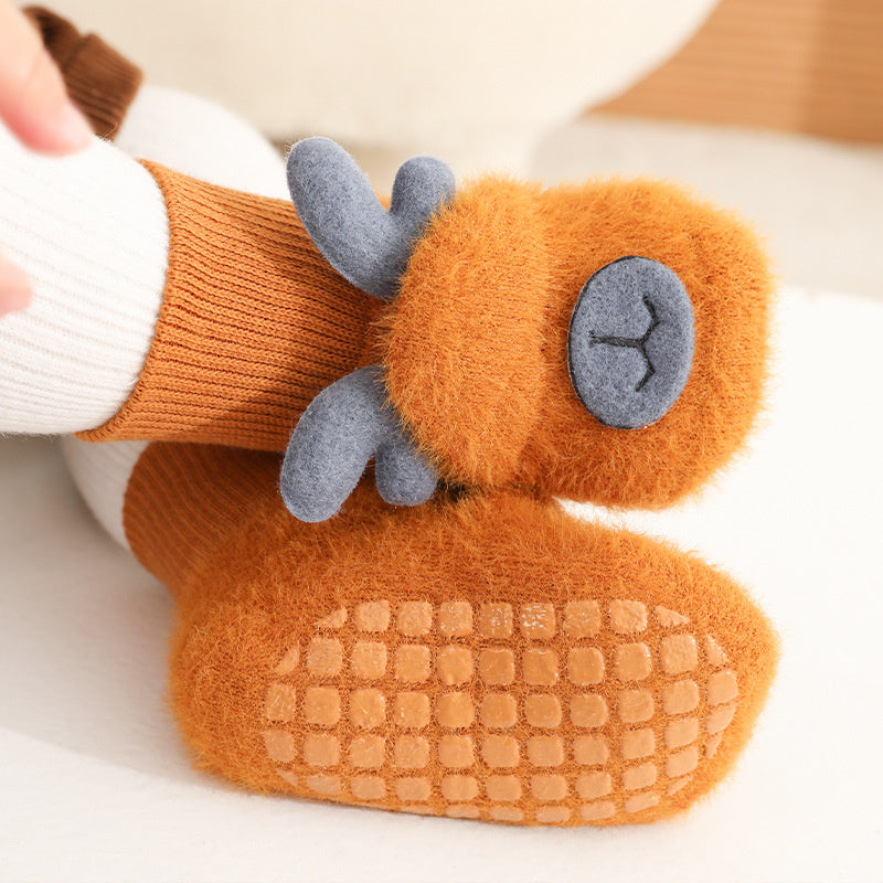 Thick Warm And Non-slip Cartoon Socks