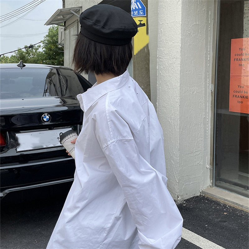 Spring And Autumn Thin Retro Show Face Small Flat Top Beret