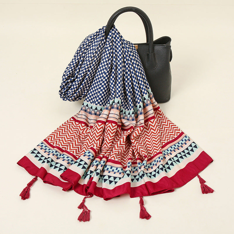 Vintage Bohemian Style Scarf