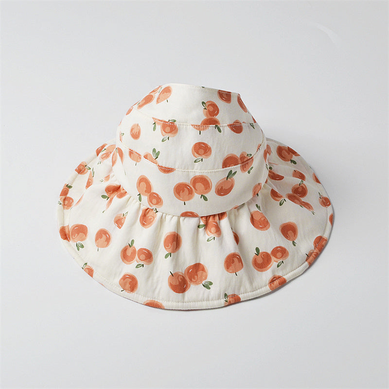 Children's Sunblock Open-top Fisherman's Hat