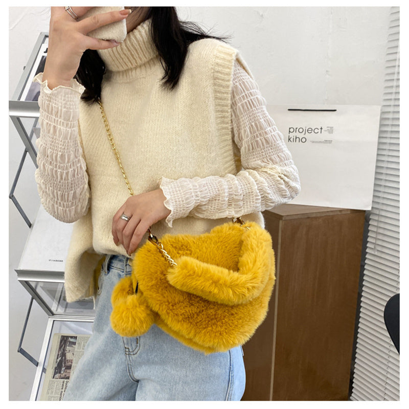 Personalized love one shoulder carrying large capacity cross-body bag