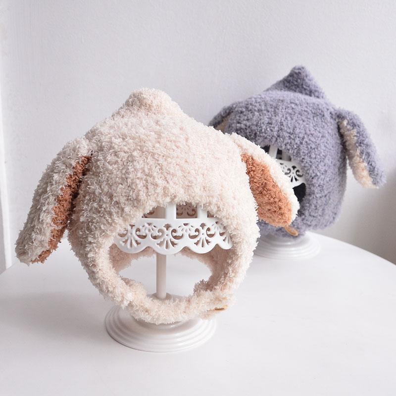 Long-eared Rabbit Plush Ear Protection Hat