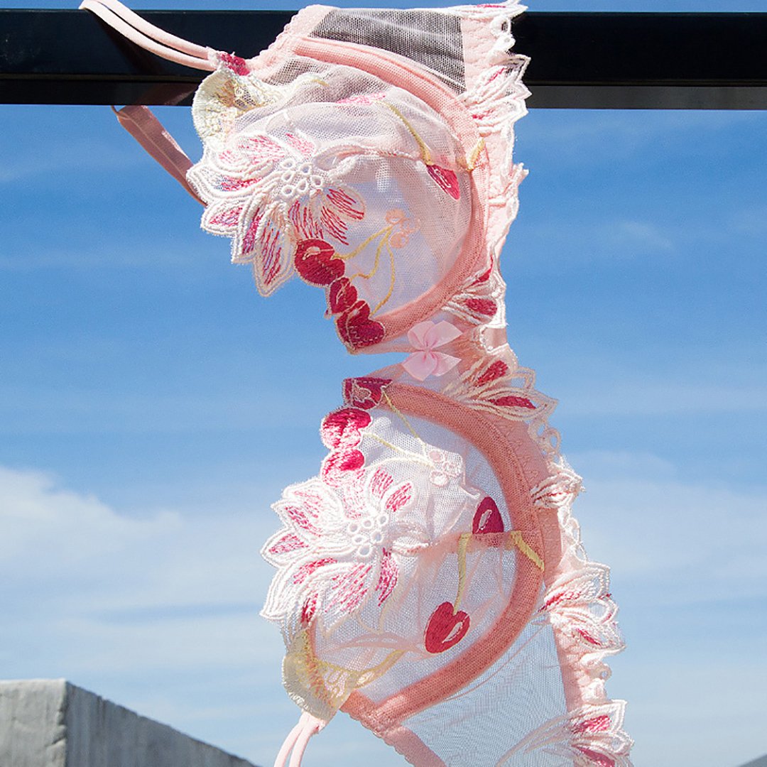 Ziibras Ultra-thin Lace Bras Sets