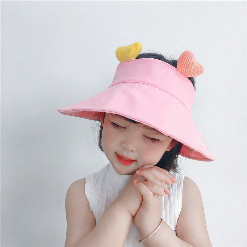 Baby Hearts cute cartoon Fisherman hat