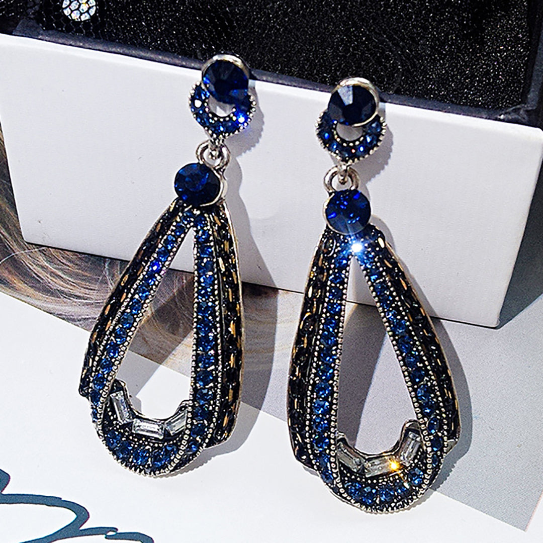Fashion Rhinestone Decoration Earings