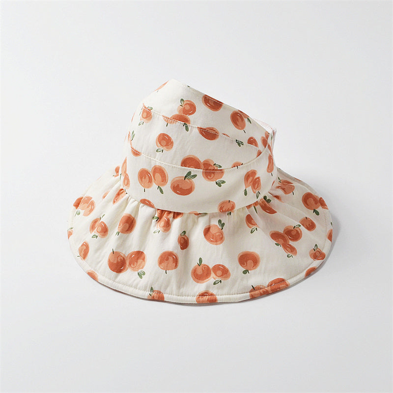 Children's Sunblock Open-top Fisherman's Hat