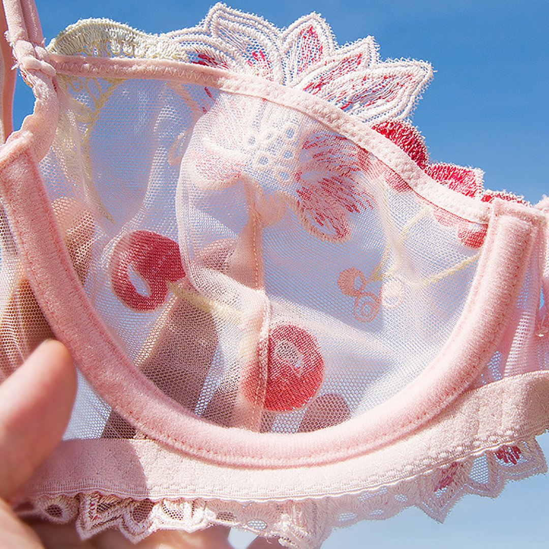 Ziibras Ultra-thin Lace Bras Sets