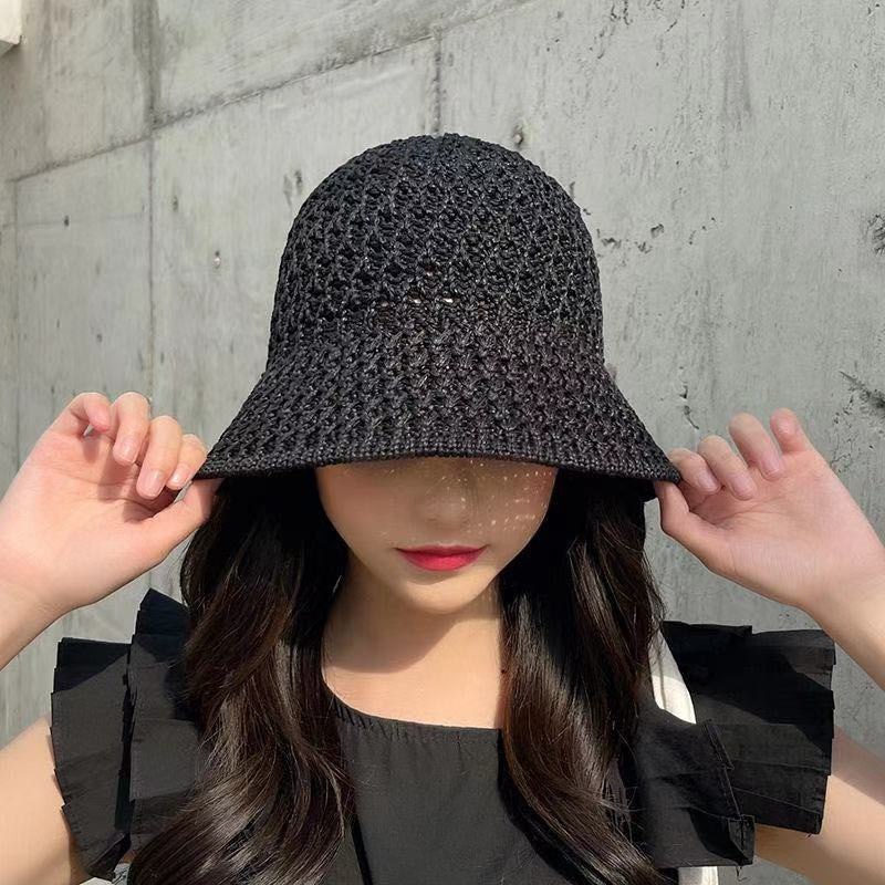 Hollow Shade Woven Straw Hat