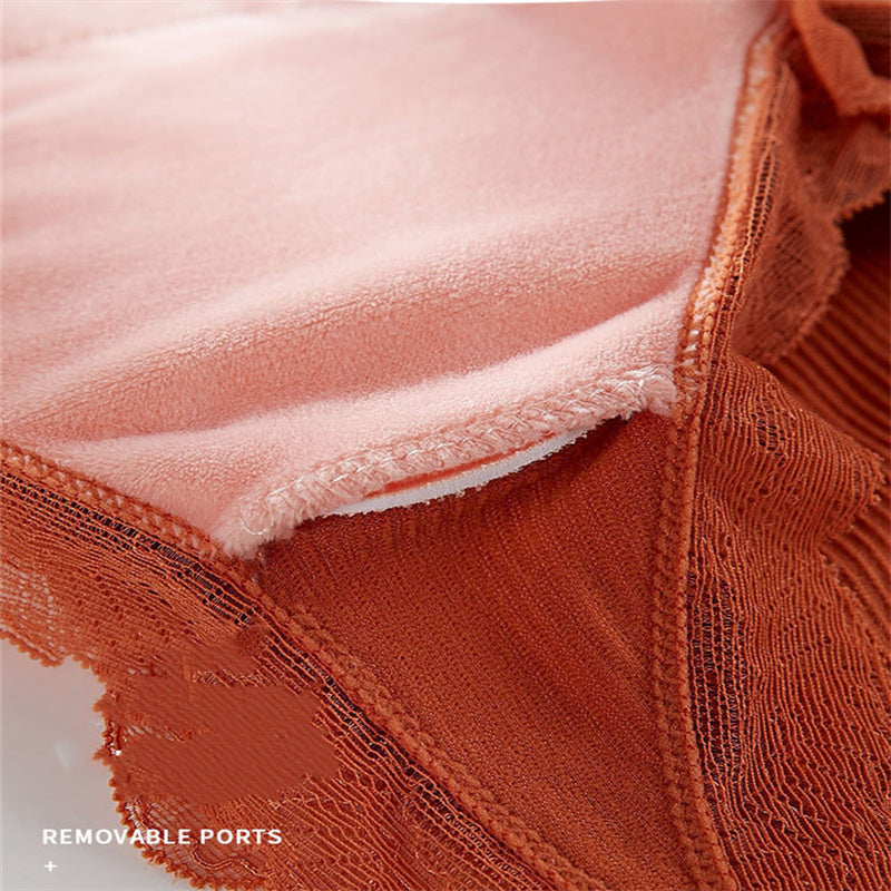 Thermal Underwear Vest With Chest Pad Plus Velvet Thickening in Winter