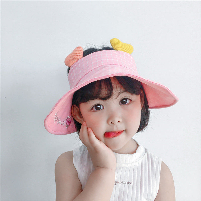 Baby Hearts cute cartoon Fisherman hat