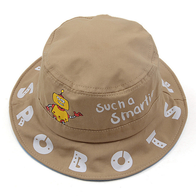 Spring And Autumn Thin Children Sunscreen Fisherman Hat