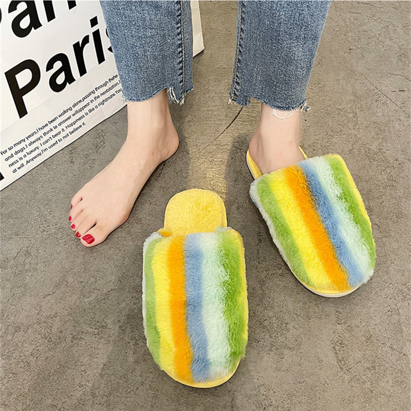 Winter new home head warm plush lady cotton mop