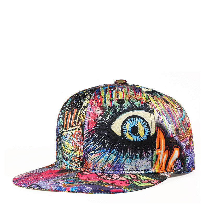 European And American Graffiti Personality Hip Hop Cap