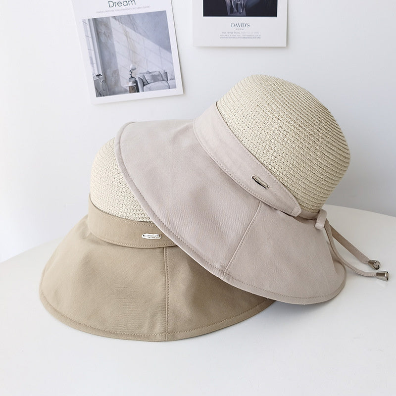 Folding fisherman's hat for sun protection