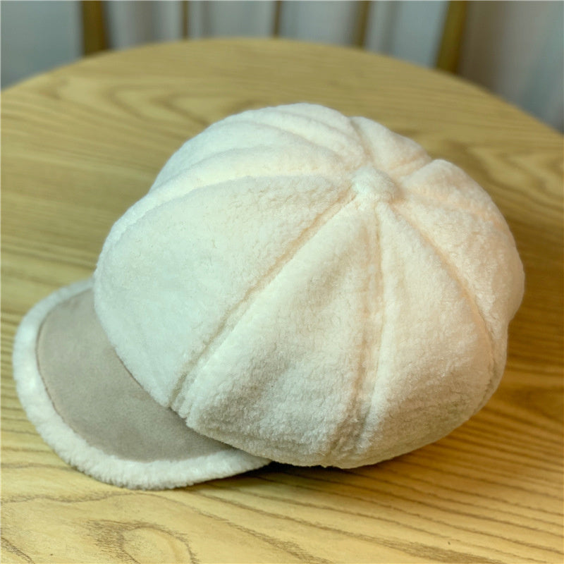 Casual Warm Laminate Vintage Painter's Hat