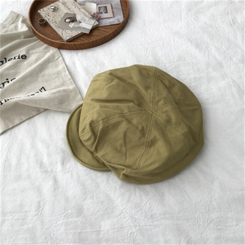 Retro Art Clouds Show Thin Painter Hat