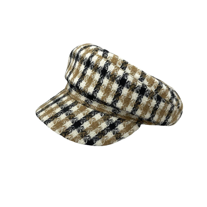 Versatile newsboy fashion duck tongue beret