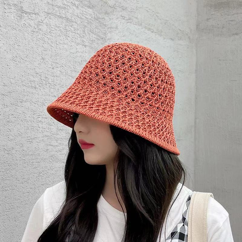 Hollow Shade Woven Straw Hat