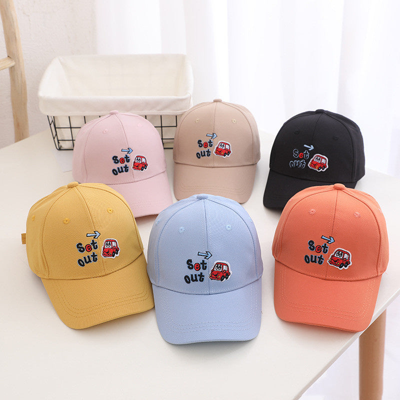 Fashion Versatile Cute Embroidery Cap