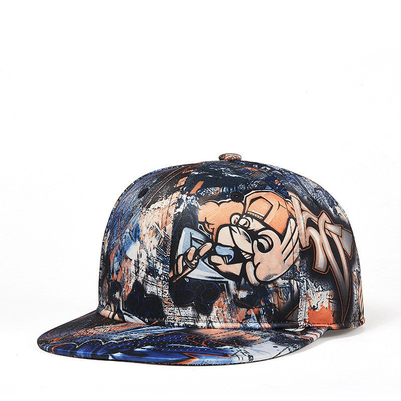 European And American Graffiti Personality Hip Hop Cap