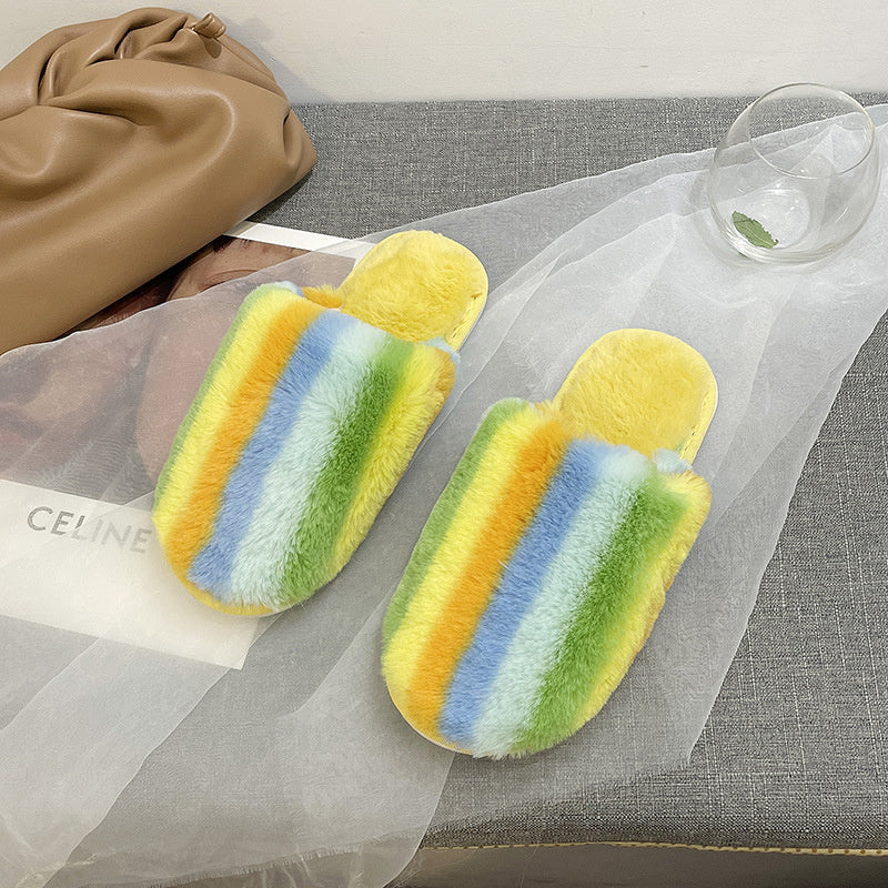 Winter new home head warm plush lady cotton mop