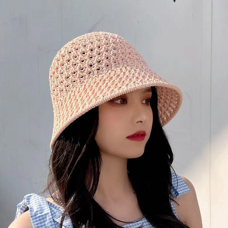 Hollow Shade Woven Straw Hat