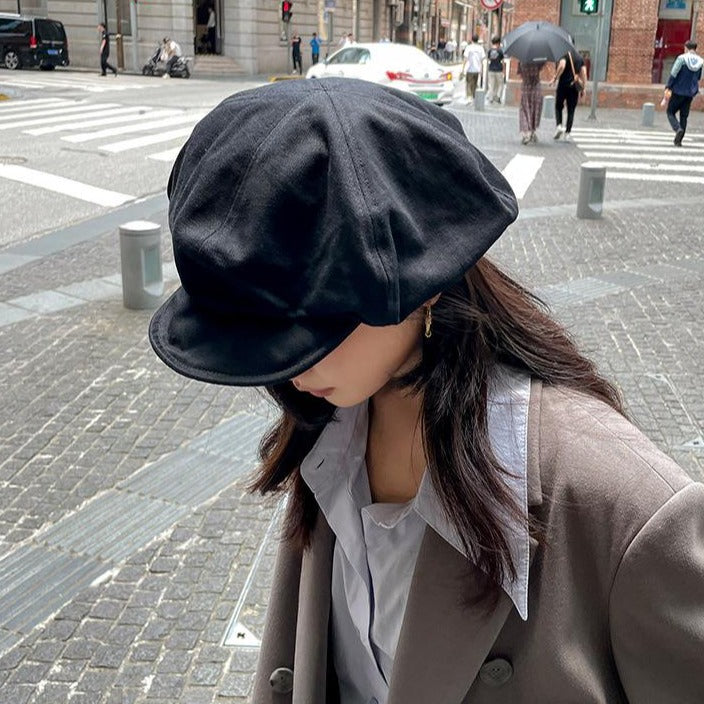 Retro Art Clouds Show Thin Painter Hat