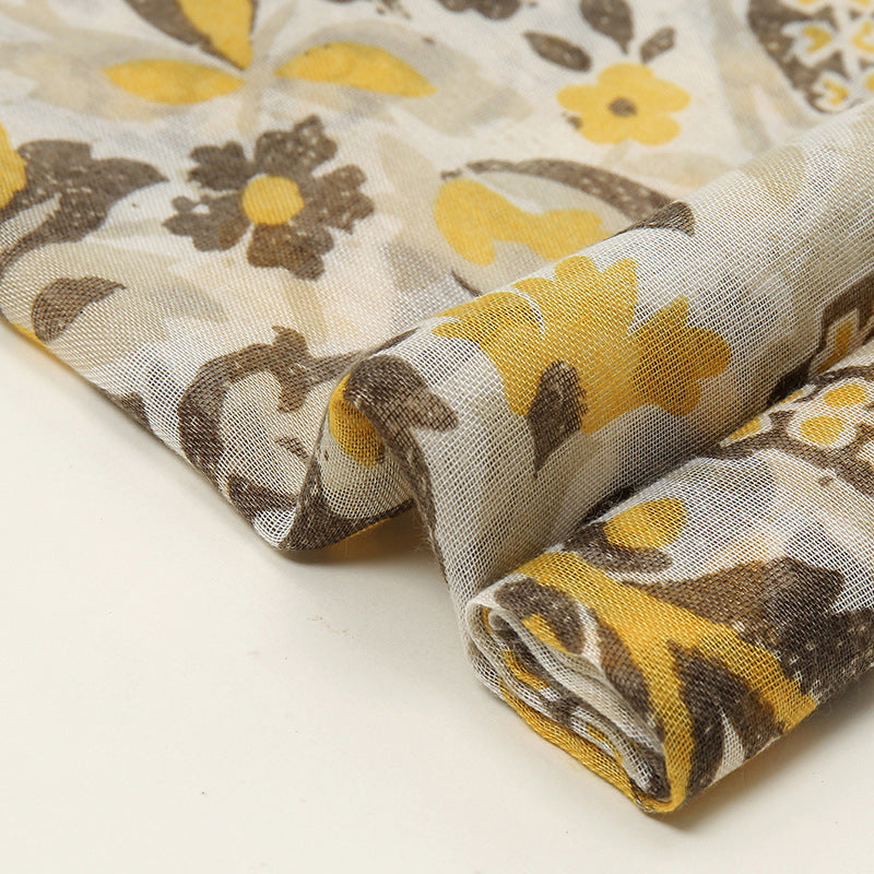 Vintage Bohemian Style Scarf