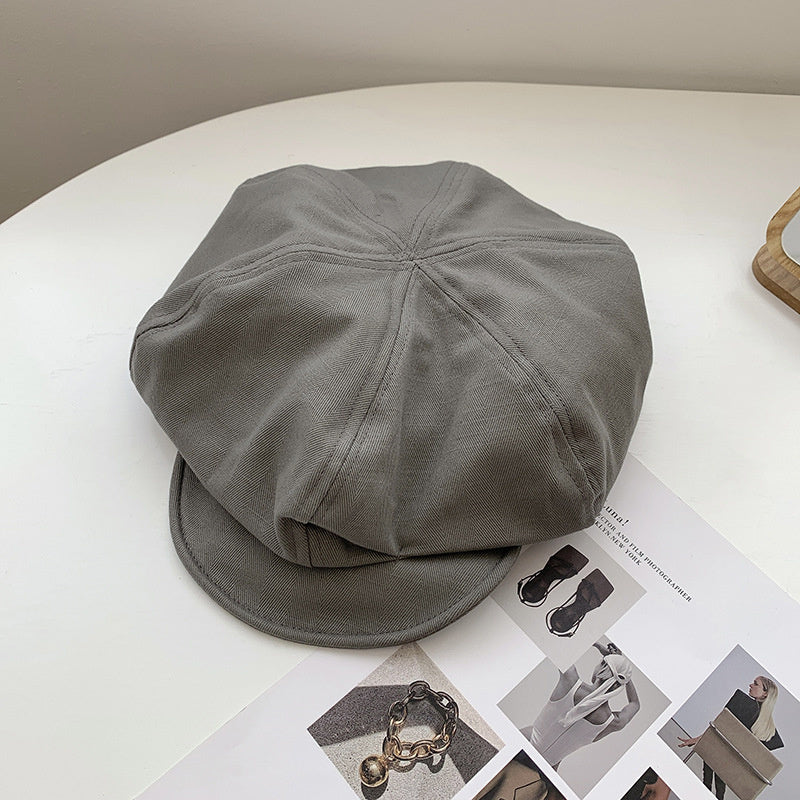 Spring Show Face Small Retro Cloud Beret