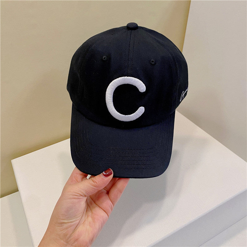 Letter C Design Embroidered Baseball Cap