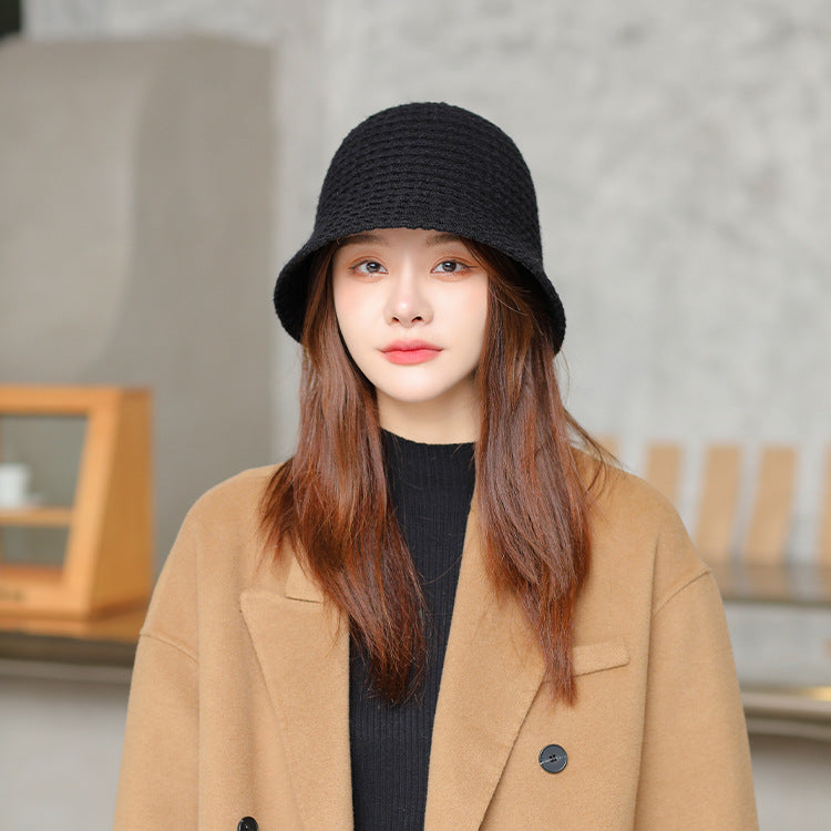 Winter Knitted Bucket Hat