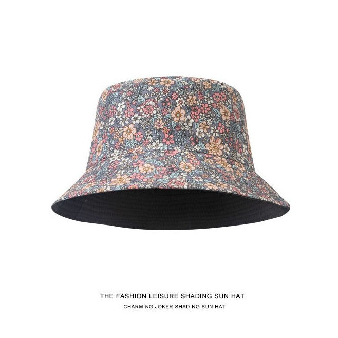 Fresh Floral Sunshade Fashion Fisherman Hat