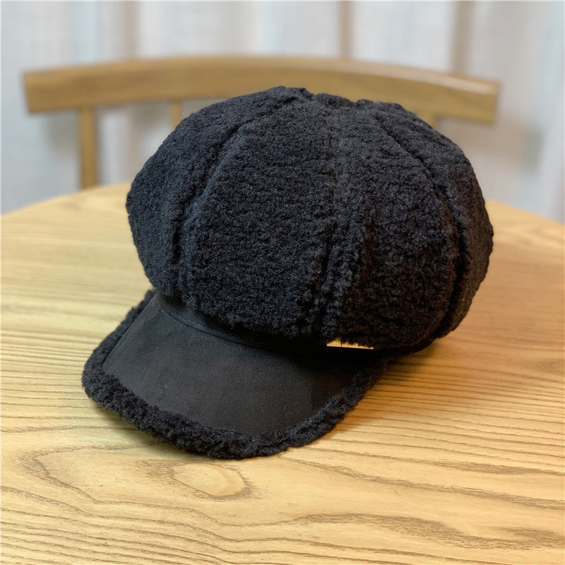 Casual Warm Laminate Vintage Painter's Hat