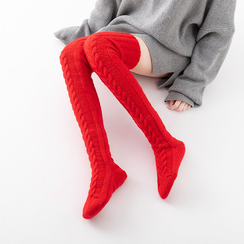 Winter Long Socks High Women  Stocking