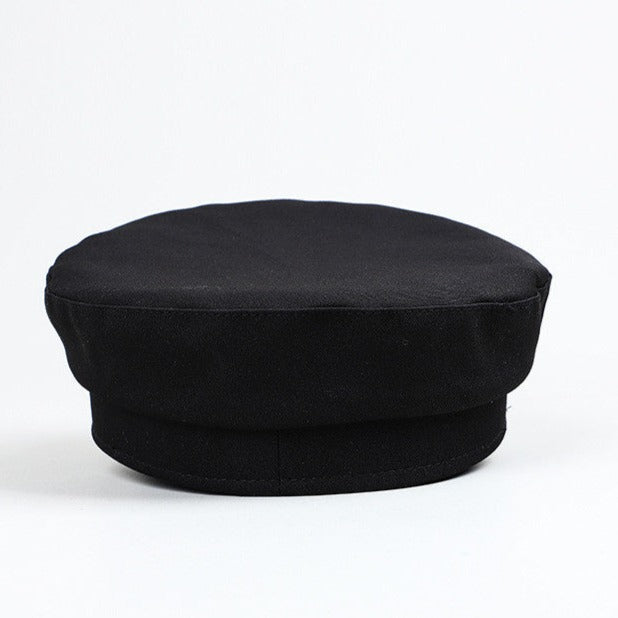 All-Match Flat-Topped Navy Beret
