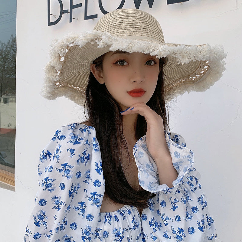 Artistic And Fresh Outdoor Folding Sun Hat