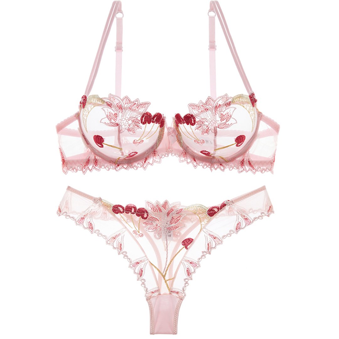 Ziibras Ultra-thin Lace Bras Sets