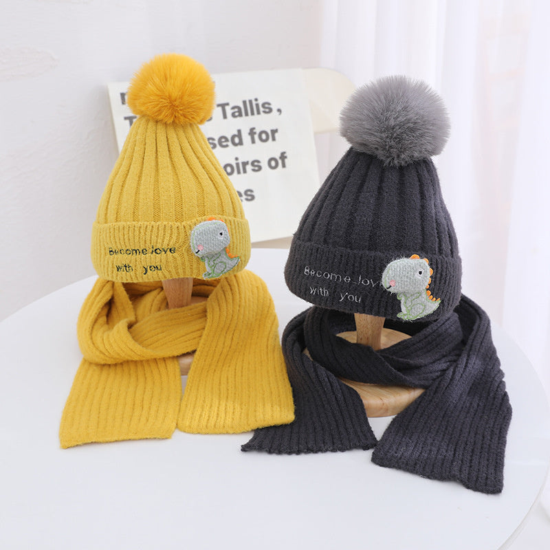 Cute Dinosaur Baby Hat