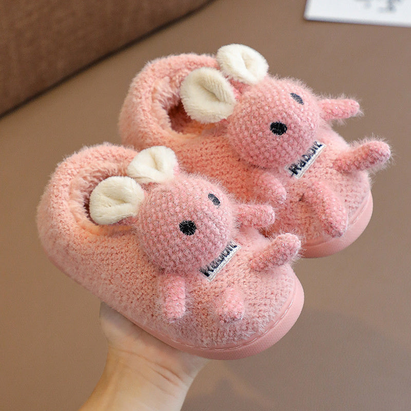 Children's Cartoon Non-slip Thick Padded Shoes