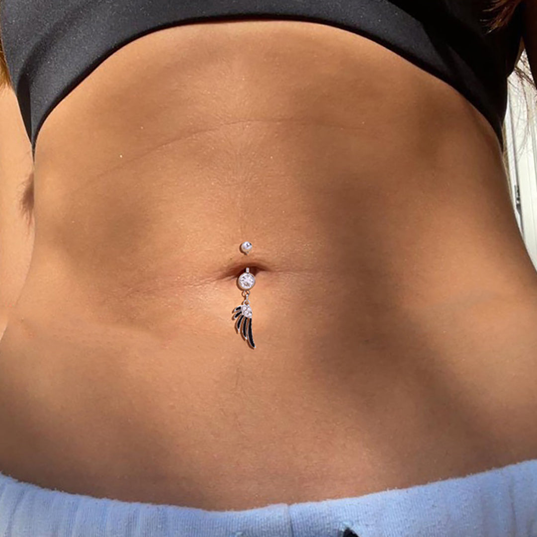 Ziibras™ Women Fashion Wing-shape Belly Ring