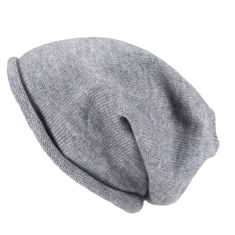 Curled Warm  Windproof Knitted Woolen Hat