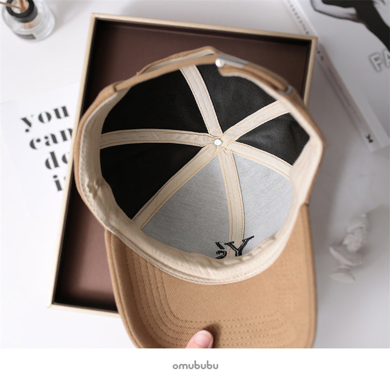 Casual Fashion Hardtop Matching Baseball Cap