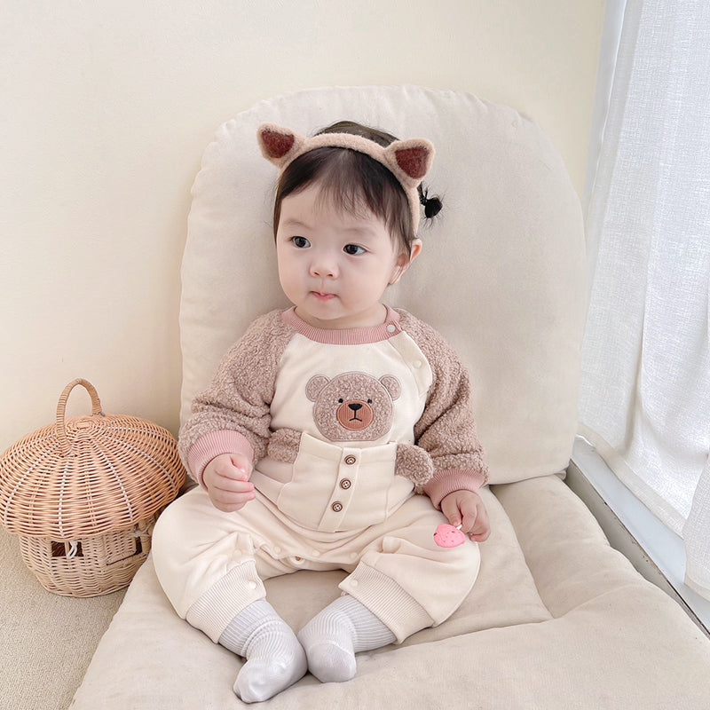 Super Cute Bear Warm Bodysuit