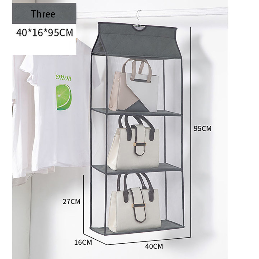 Transparent Storage Hanging Bag For Ladies