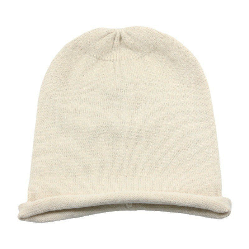 Curled Warm  Windproof Knitted Woolen Hat