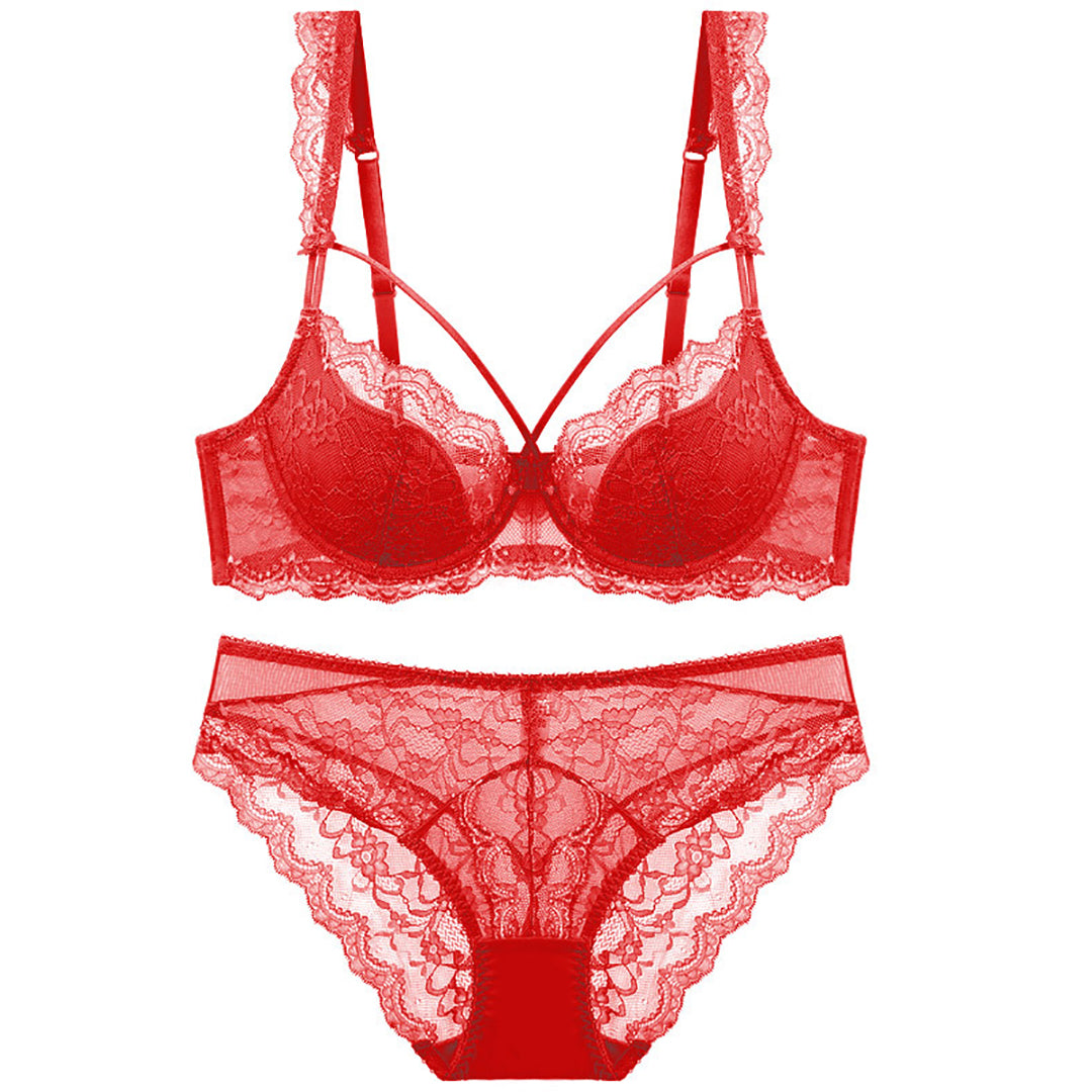 Breathable Lace Minimizer Underwear Set