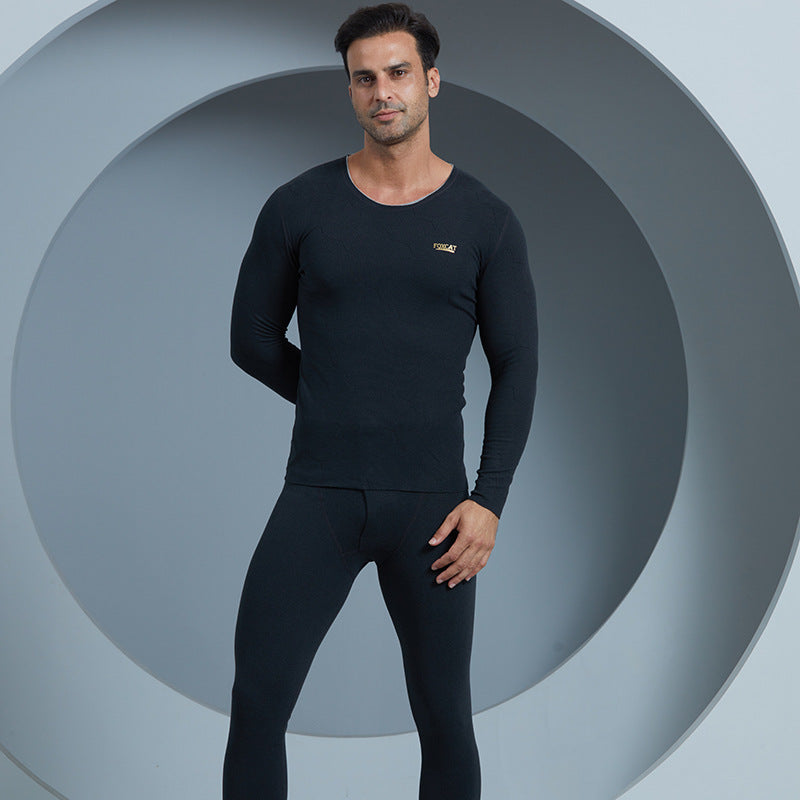 Mid Collar Thermal Underwear Set